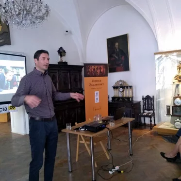 Prednášky Doc. Habaja venovanej životu a dielu Vojtecha Zamarovského
